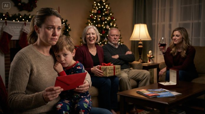 dreamina-2026-02-07-2347-American suburban living room on Christm...