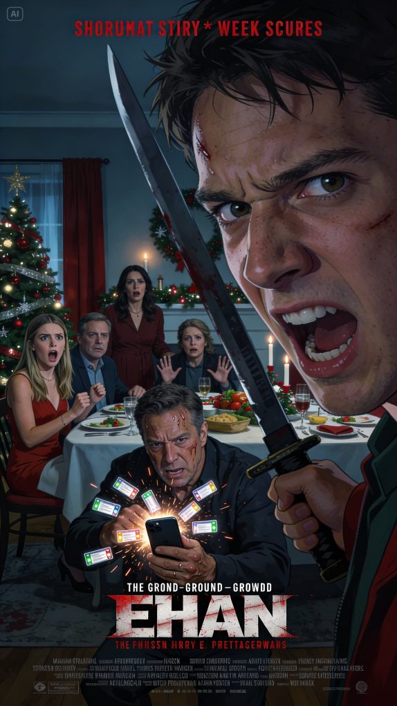 dreamina-2026-02-16-6019-Photorealistic cinematic Christmas dinne...
