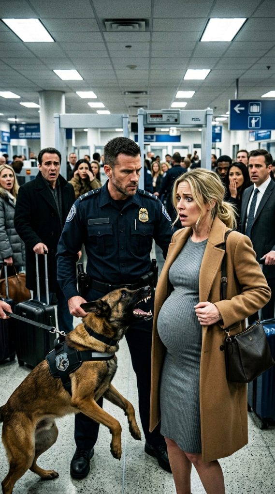 Dog_barks_at_pregnant_woman_a37808c9e4