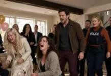 My husband punished me in front of everyone at his birthday party, hanging me from a ceiling beam and lashing me 30 times over a stain on his mistress’s dress. After he let me down, I quietly reached for my phone. Five minutes later, a sound came from outside. Then the front door opened.