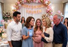 Everything at my sister’s baby shower looked perfect—the cake, the flowers, the glowing mom-to-be. I spent OVER $3,000 making it happen. Right before we left, my husband leaned in and whispered, “Kelly, you really didn’t notice anything?” I froze. “What are you talking about?” He waited until we got to the car to answer. WHAT HE TOLD ME MADE MY HANDS GO COLD.