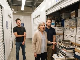 My brother showed up to my housewarming with a locksmith, demanding a house key “for emergencies.” I smiled and gave the locksmith a key to a storage unit across town instead. When Mom used it a week later, she found 14 years of evidence stacked floor to ceiling.