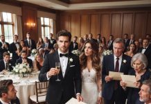 “When 100 guests laughed at my father’s cruel joke about my wedding, I simply raised my glass and let them open the envelopes waiting at their tables.”
