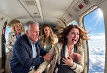 I Thought My Parents’ “Celebration Flight” Was for My Newborn. Then Mom Suddenly Yelled That They Didn’t Want My Baby, My Sister Said Goodbye, and Dad Opened the Plane Door. Hours Later, After the News Broke, My Family Began Calling Me Frantically.