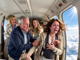 I Thought My Parents’ “Celebration Flight” Was for My Newborn. Then Mom Suddenly Yelled That They Didn’t Want My Baby, My Sister Said Goodbye, and Dad Opened the Plane Door. Hours Later, After the News Broke, My Family Began Calling Me Frantically.