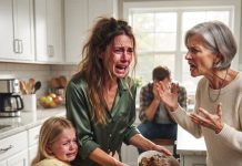 My Mother-In-Law Slapped Me and Packed the Dinner I Paid For, So I Dumped the Food, Took My Daughter, and Left. Then a Bank Called Demanding I Guarantee His Sister’s Loan right Before I Decided to Completely Cut Them Off.