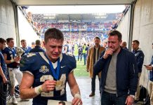 My Fiancée Left Me Because I Chose to Raise the 4-Year-Old Son My Best Friend Abandoned. Fourteen Years Later, He Invited His Biological Father to the State Final, Took the Microphone, and Said, “My Real Father Is Here Tonight.” Then I Broke Down.