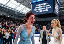 In Front of 18,000 VIPs, My Wealthy Rival Slashed My Costume With Her Skate, Exposed My Jagged Thigh Scar, and Put Fake Doping Results on the Jumbotron. She Mocked Me Publicly—Then a Mysterious Man Walked Onto the Ice Behind Her.