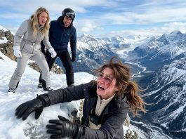 “My Fingers Were Slipping From the Frozen Cliff When I Heard My Best Friend Say, ‘Don’t Pull Her Up.’ Then My Fiancé Laughed and Admitted They Planned It. They Skied Away Thinking I Was Dead—But My Hidden Camera Recorded Every Word.”
