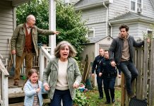 One Stormy Night, My Elderly Neighbor Knocked on My Door and Told Me, “At 10, Bring Your Granddaughter to My House.” I Demanded an Explanation. He Only Said, “Trust Me.” What I Saw Through His Upstairs Window Left Me Speechless.
