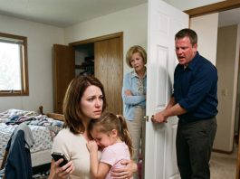 My husband LOCKED me in the bedroom with our 7-year-old daughter. “This is your punishment,” he said, while his mother stood behind him nodding. I didn’t cry. I found a way out—and did something he NEVER saw coming. Forty-five days later, they lost EVERYTHING…