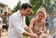 My Cruel Husband Shoved My Hand onto a Burning Grill at a Barbecue to Break My Spirit in Front of Thirty Guests, Completely Unaware of the Game-Changing Secret I Was Hiding in My Apron Pocket to Destroy Him.