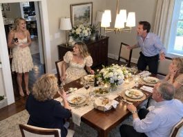 My sister-in-law walked in dressed like me and announced she was carrying my husband’s baby. The room went completely silent. Then my mom stood up—and destroyed her entire lie with one revelation.