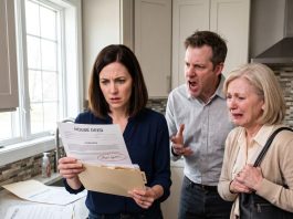 My husband said, “Mom will be staying for a bit.” A month later, she was rearranging my furniture, taking over my kitchen, and ordering him around. Then I found the paperwork—with MY FORGED SIGNATURE. They were planning to SELL MY HOUSE behind my back. I didn’t argue. I took action.The next day, THEY were the ones screaming in panic