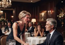She slid a $30,000 bill across the table, sneering, “Can’t you afford it?” Then the waiter whispered, “Sir, you need to come with me…”