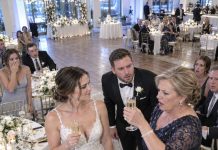 At my wedding reception, I saw my mother-in-law slip something into my glass when no one was watching. She thought I’d drink it. But I switched our glasses… And when she raised the toast, I smiled. That’s when the real wedding drama began.