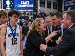 “They used you to win the championship, Caleb,” I told my son after I saw another player’s name where his should have been. His teammate leaned in and whispered, “They’re giving the credit to the donor’s son… his father gave the school $250,000.”