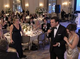 “You’re nothing without me,” my CEO husband sneered as he publicly embarrassed me for his mistress, and his family applauded like I deserved it. I simply picked up my phone and made one call—what arrived at the banquet thirty minutes later wiped the smiles off every face in the room.