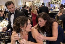 “Don’t drink from your glass. I saw your husband put something in it.” The warning came from a complete stranger. She almost ignored it… but at the last second, she swapped the drinks. Ten minutes later, she realized the woman had been telling the truth.