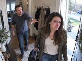 My husband looked me straight in the eye and said, “Then leave,” clearly expecting me to break down, apologize, and stay exactly where he wanted me. Instead, I quietly packed a suitcase and headed for the door, and the moment he realized I was actually leaving, his entire expression changed.
