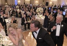 “Know your place,” my father-in-law sneered at me during our anniversary celebration, but when I answered back, my husband slapped me before 600 stunned guests. I didn’t scream or fight—I simply called my father and said, “Dad, I need you here now.”