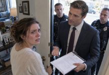 Three days after our divorce became official, my ex-husband appeared at my front door with two police officers and accused me of stealing $8 million from his company. Then he leaned close and whispered, “Take the blame for me now, and I promise I’ll have you out in three months.”