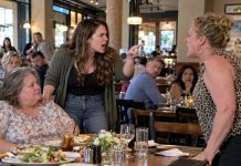 “‘Maybe she should skip dessert,’ the woman at the next table said loudly enough for the whole restaurant to hear as she stared at my mother.” Before I could respond, the head chef walked out of the kitchen, stopped beside Mom, and said, “‘Ma’am, I need everyone here to know who this woman really is.’”
