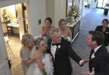 I had waited years to walk my daughter down the aisle, but when she arrived with a black eye, every instinct in me screamed that something was terribly wrong. Her fiancé leaned toward me and whispered, “Don’t worry. She understands now.” That was the moment I decided this wedding would not continue the way he expected.