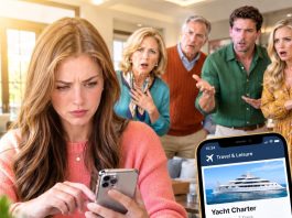 My family said a vacation was too expensive, but then I found a $12,700 yacht charter charged to my card for 13 people—and I wasn’t invited.