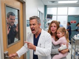 “Mom, it hurts!” My four-year-old daughter awoke screaming at 2:00 AM, clutching her wrist. I rushed her to the ER expecting a routine sprain, but the moment the doctor examined her, he went pale, stepped back, and whispered: “Call the police. Now.”