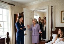 My mother-in-law spiked my drink to steal my $130 million company. Then she marched the shareholders upstairs to catch me red-handed. But the woman on the bed wasn’t me. Her own trap snapped shut and exposed her in front of everyone.