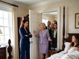 My mother-in-law spiked my drink to steal my $130 million company. Then she marched the shareholders upstairs to catch me red-handed. But the woman on the bed wasn’t me. Her own trap snapped shut and exposed her in front of everyone.