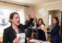 My parents left me with grandma at three and returned for her house after the funeral. Mom told me, “You were her burden. The house is ours now.” I said nothing. I had followed grandma’s final instruction. Her study door opened…