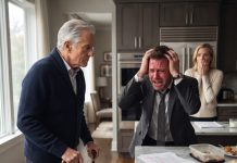 Marcus told his elderly father to stay home and eat leftovers while the rest of the family celebrated his promotion. The next morning, the house was empty, the bank accounts were drained, and the police were at the front door.