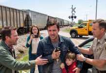 My wife’s brother left my 7-year-old son sitting on the train tracks during their walk. “Stay still,” he told him. “It’ll make you a man.” A train’s warning horn sounded a quarter mile away. I raced desperately to the rails and tackled my son clear two seconds before the train screamed past. I lay there bleeding on the gravel as he pointed back to where he’d sat. “Daddy… look what was under me.”