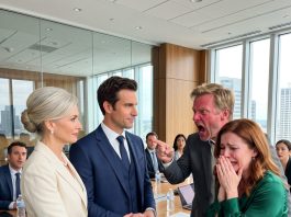 My best friend stole my rich fiancé. 10 years later at a business retreat, he mocked me: “Still single at 42? Look at my rich, gorgeous wife!” I smirked and said, “Meet my wife too.” The second she walked in, he turned pale as a ghost because my wife was…
