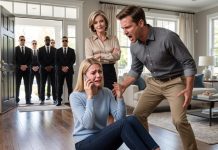 “He shoved me and barked, ‘Let’s get a divorce!’ while his mother sneered. But when I called my father, ten minutes was all it took for five men in black suits to show up…”