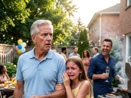 “Grandpa, you have to leave here. Now.” My granddaughter’s sudden panic at my son’s birthday party caught me completely off guard. When I asked why, she begged me to just run. Listening to her warning saved me from a terrifying trap—because my son was hiding a shocking secret…
