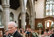 My mom walked my sisters down the aisle twice, but for my wedding, she refused, calling me her greatest regret. So my 81-year-old grandpa stepped up. Halfway down, he stopped, turned to mom, and said 8 words that left the entire church gasping in horror…