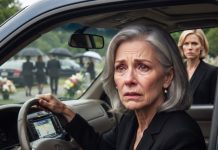 AFTER MY SON’S FUNERAL, HIS WIFE SEIZED MILLIONS IN ASSETS AND LEFT ME WITH JUST HIS OLD RUSTED SUV. BUT WHEN I TURNED THE KEY, A RECORDED VOICE PLAYED: “FOLLOW THE GPS COORDINATES.” THE SCREEN LIT UP, LEADING ME TO A SHOCKING SECRET.