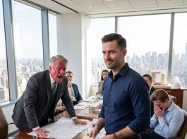 I dedicated 15 years to growing my wife’s father’s construction company, only to be told his son would run it while I handled paperwork. The next morning, he asked if I was ready to train his boy. He didn’t expect the four words I said next—and his smile vanished instantly…