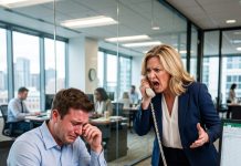 When my boss asked why I was walking away, I didn’t say a word—I only slid my paycheck across her desk. She looked at the number, froze, and immediately picked up the phone for HR.