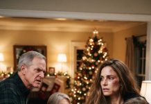 On Christmas Eve, I arrived at my parents’ house with a bruised face and my three-year-old daughter.
