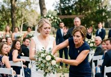 At my daughter’s wedding, I could tell something was terribly wrong. My wife, a doctor, gripped my hand and whispered, Whatever happens next, stay calm. I didn’t understand until she stepped into the aisle, tore the bouquet from our daughter’s hands, and what fell out left everyone frozen.