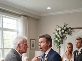 My family boycotted my wedding at a nursing home, calling me a pathetic embarrassment. But when my dying grandfather stood up and exposed a devastating family secret, the color drained from their faces entirely!