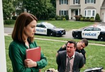 After striking me for locking his mother out, my husband told me to cover the cut and act happy. When he returned at midday, he learned the hard way who actually owned the estate.
