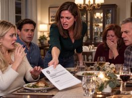 The bank said I owed $623,000 on a mortgage I never signed. Then I discovered the house belonged to my sister. At family dinner, I quietly slid the police report across the table.