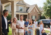 Eight months pregnant, I watched my husband drive away for vacation, leaving me to clean the entire house. When he returned, a stranger stood in our doorway: “You can’t come in.” He turned pale—because I hadn’t told him what else I took away.