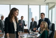 My Husband Walked Into the Boardroom With His Mistress—Then She Chose the One Seat No One Would Touch