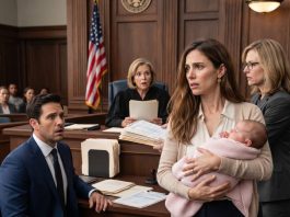 She Faced Divorce Court With Their Newborn in Her Arms—Then the Mafia Boss’s Biggest Lie Was Finally Exposed